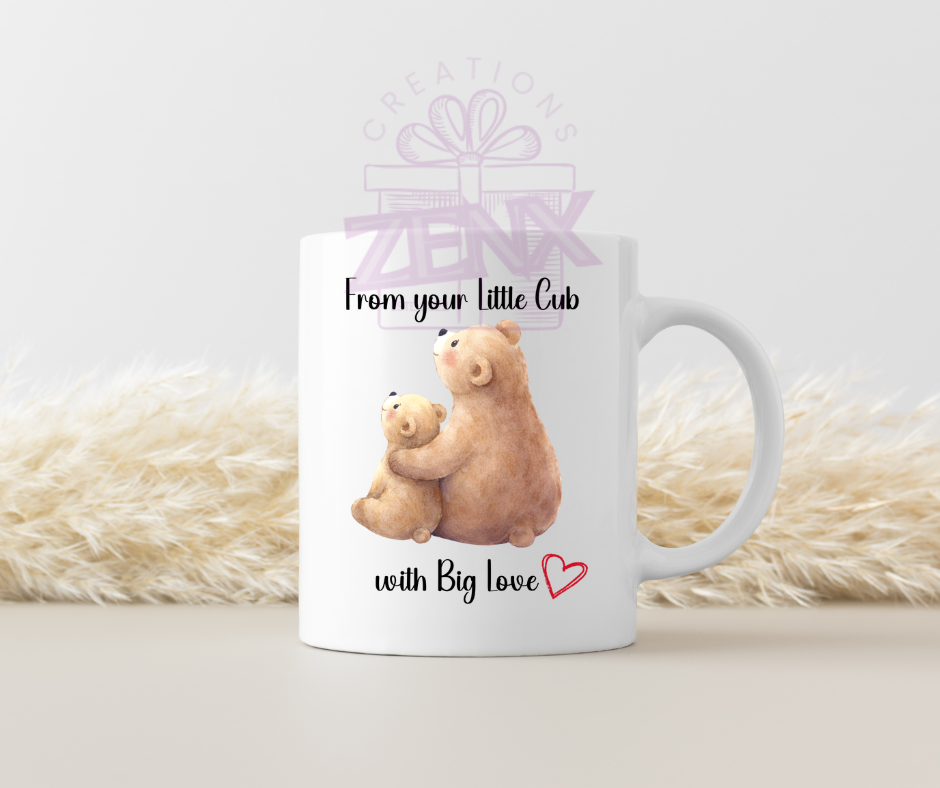 From Your Little Cub Mug – Cute Mother's Day or Father's Day Gift