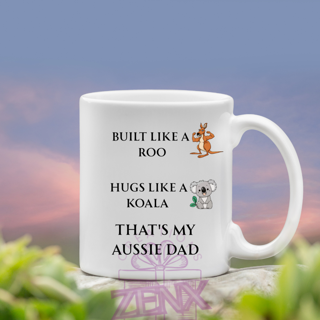 "You're a True Aussie Legend, Dad!" – Father's Day Mug