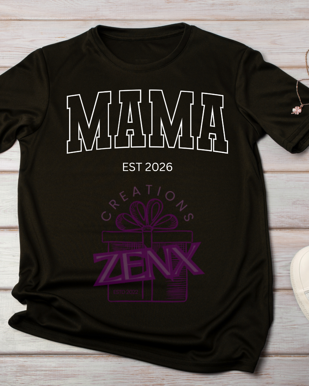 MAMA Est. 2026 T-Shirt — Black
