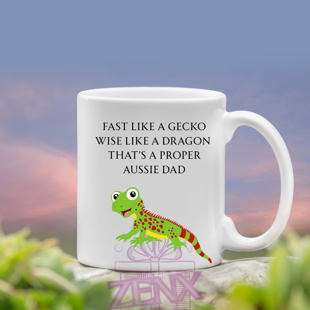 "You're a True Aussie Legend, Dad!" – Father's Day Mug