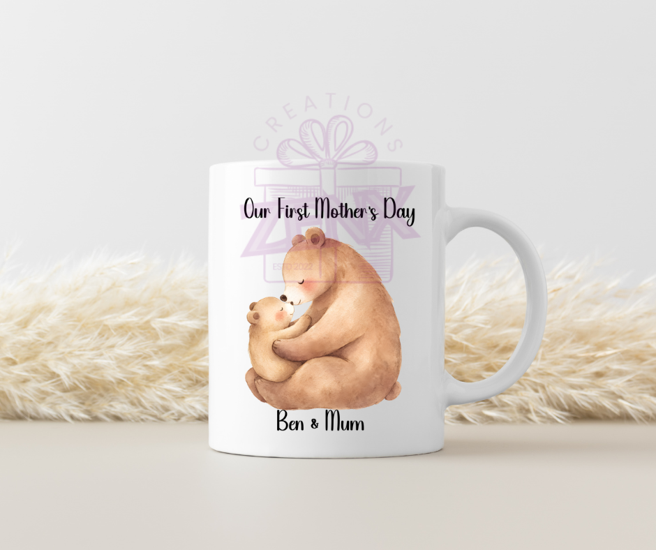 Our First Mother's Day Mug – Personalised New Mum Keepsake Gift