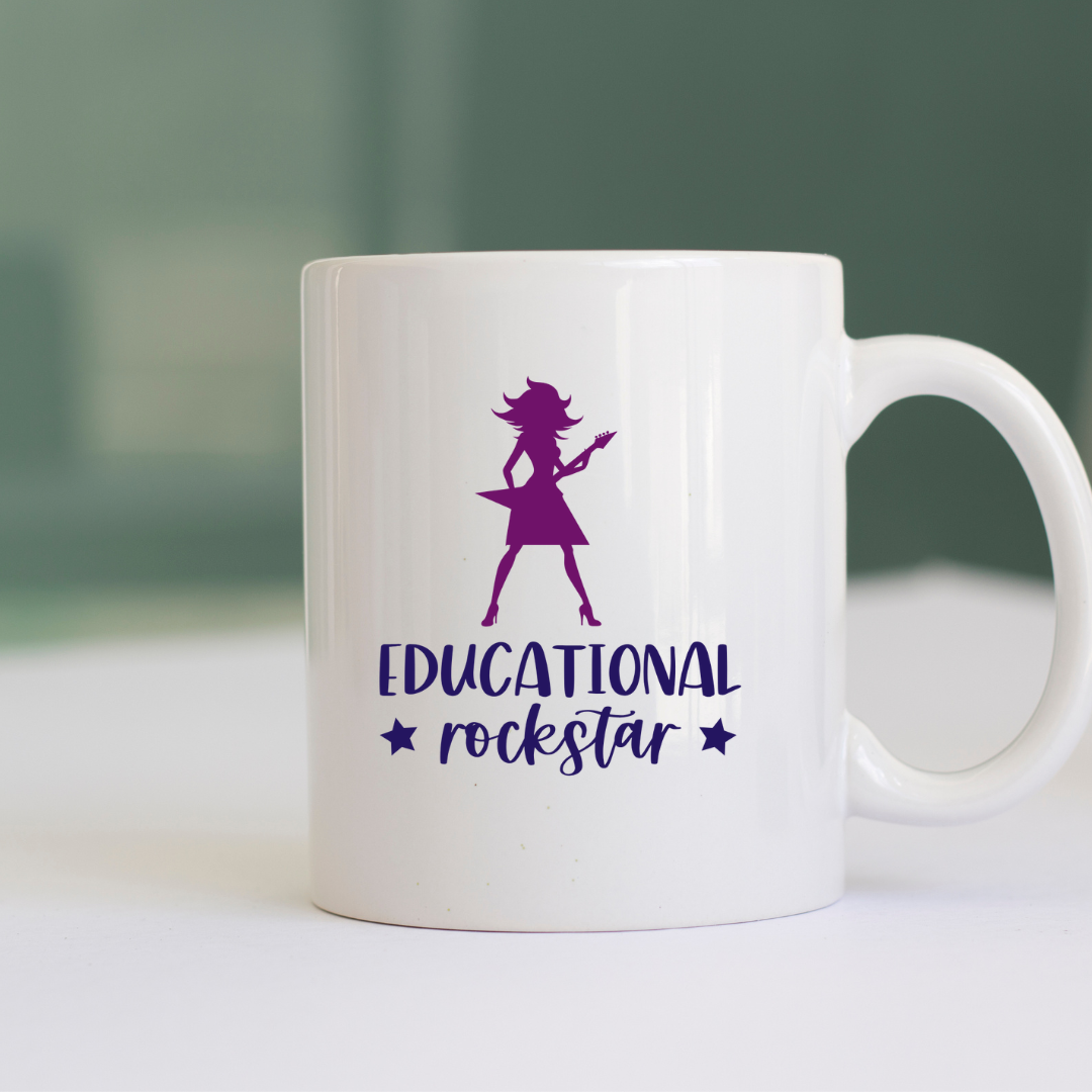 Personalised Teacher Mug - Educational Rockstar