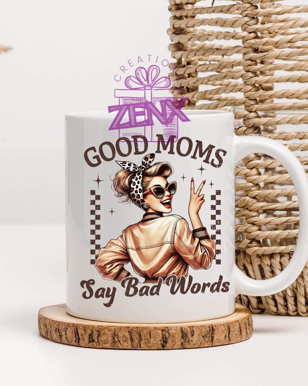 Good Mum Says Bad Words Funny Coffee Mug – Mother's Day Gift