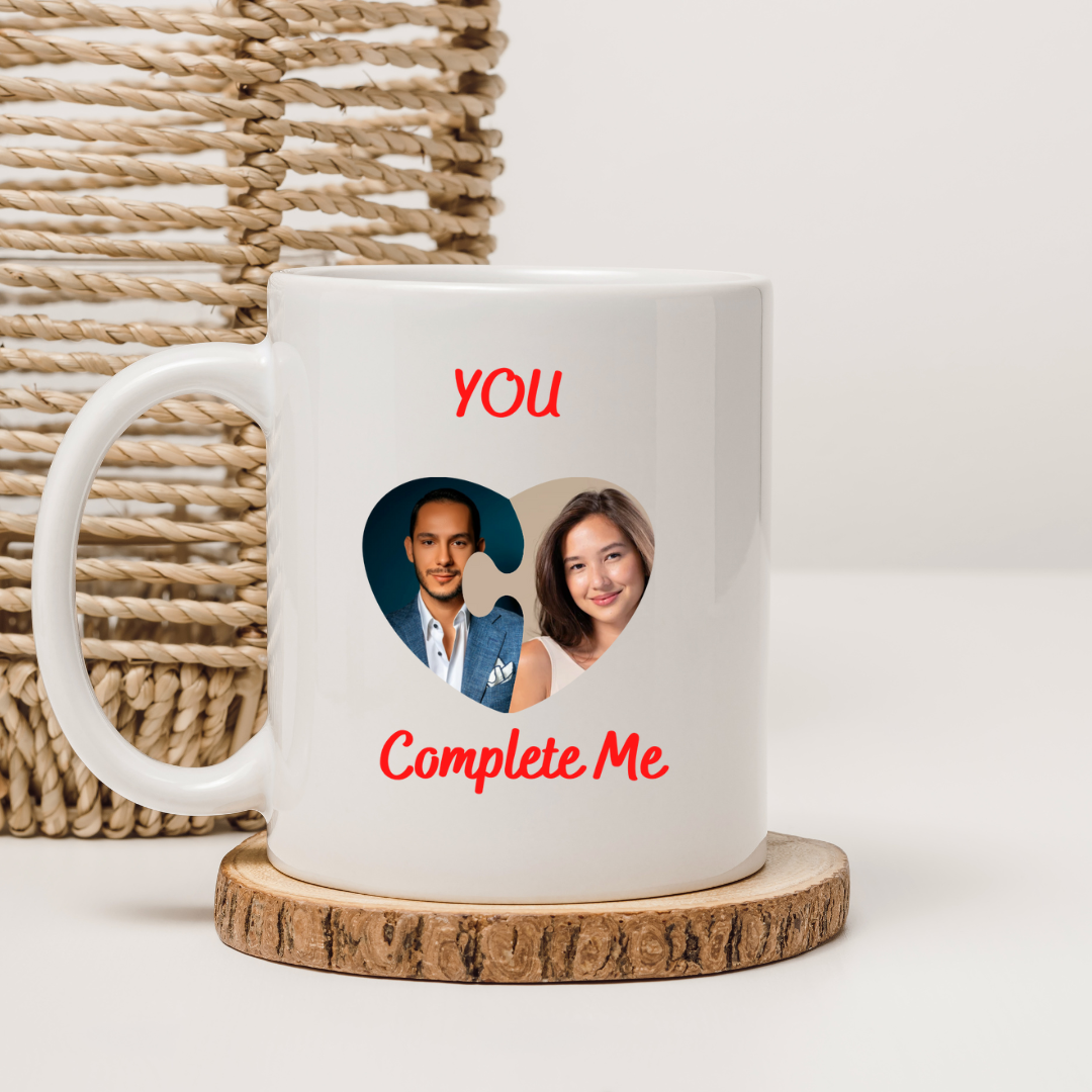 Photo Memory Mug – Personalized Valentine’s Day Gift | Custom Coffee Mug for Loved Ones