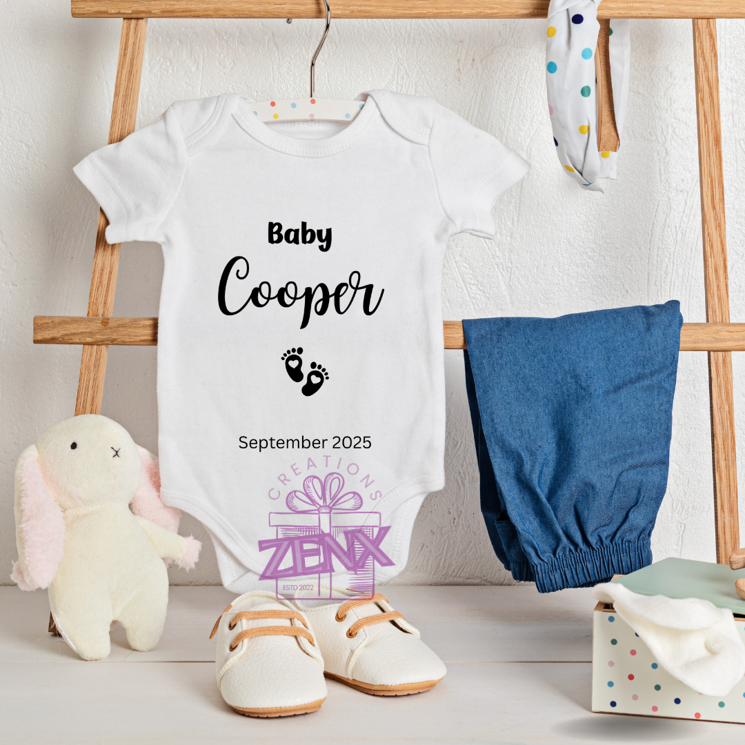 Pregnancy Announcement Onesie – The Cutest Way to Share Your Big News!
