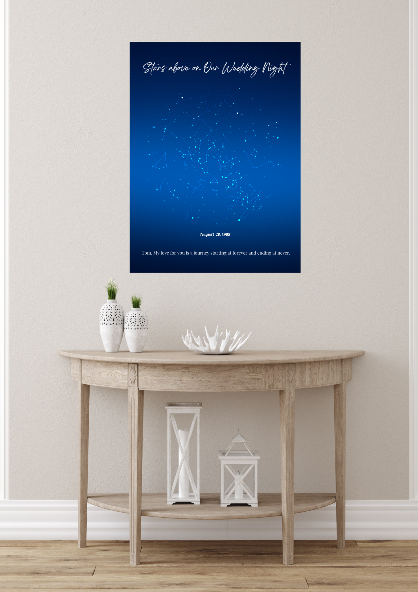 Personalized Star Map β The Night Your Love Story Began β¨π