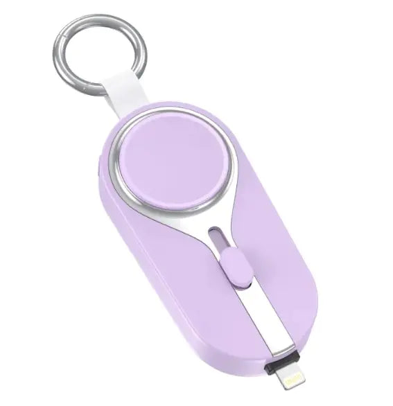 Sleek Keychain Power Bank β Compact Charging for Life on the Go