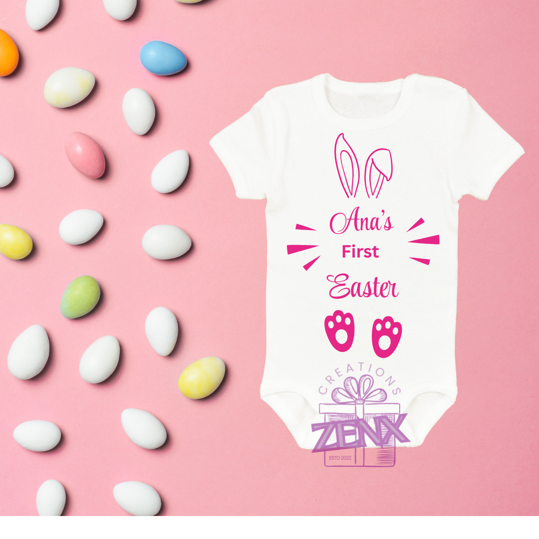 Personalized Easter Onesies – Cute, Custom & Comfy! 🐰🌸