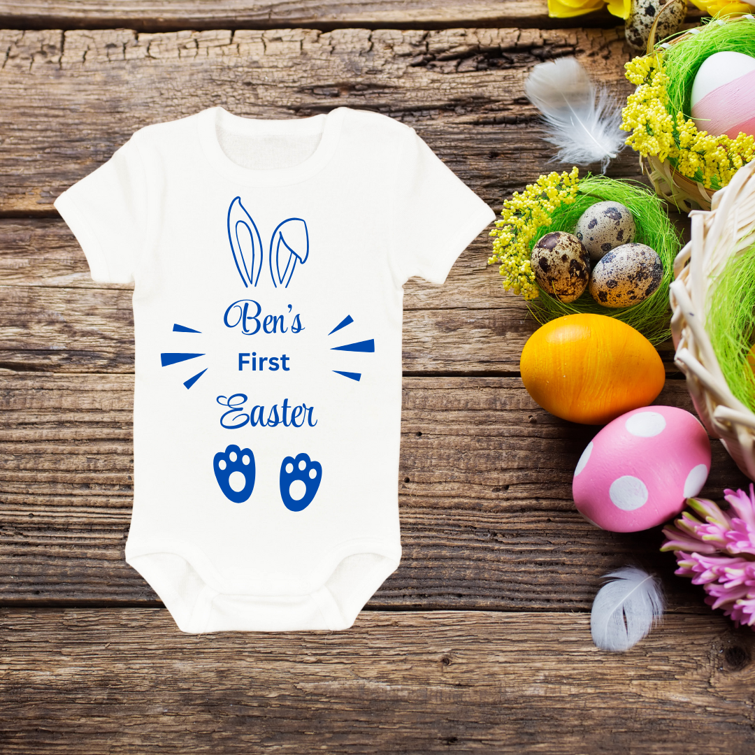 Personalized Easter Onesies – Cute, Custom & Comfy! 🐰🌸