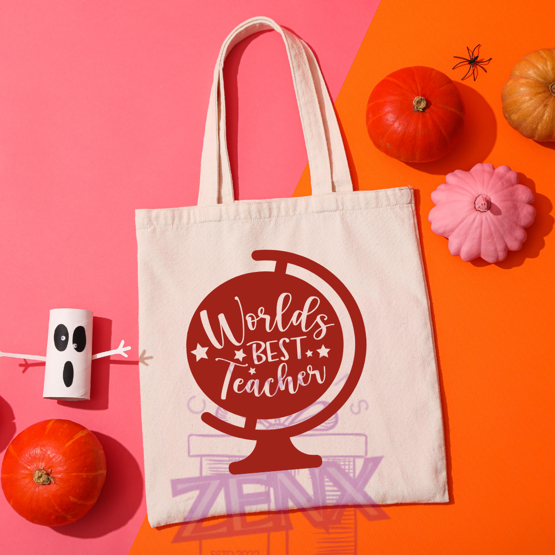 Personalised Teacher Tote Bag – End of Year Gift