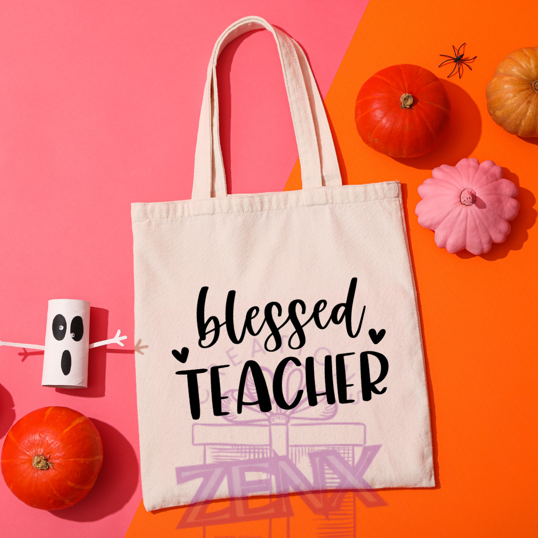 Personalised Teacher Tote Bag – End of Year Gift