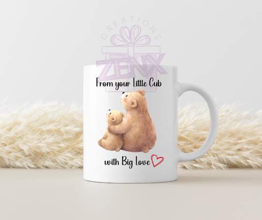 From Your Little Cub Mug – Cute Mother's Day or Father's Day Gift
