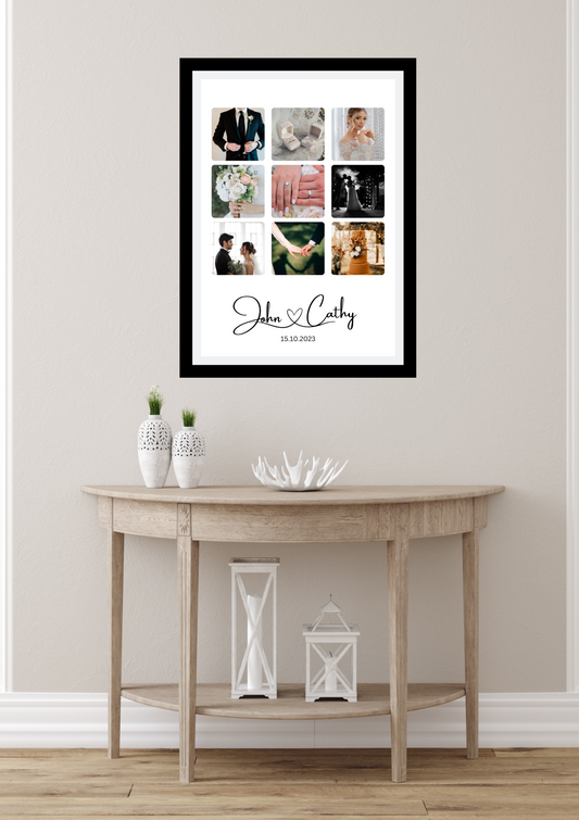Couple Photo Collage - Perfect Valentine Gift