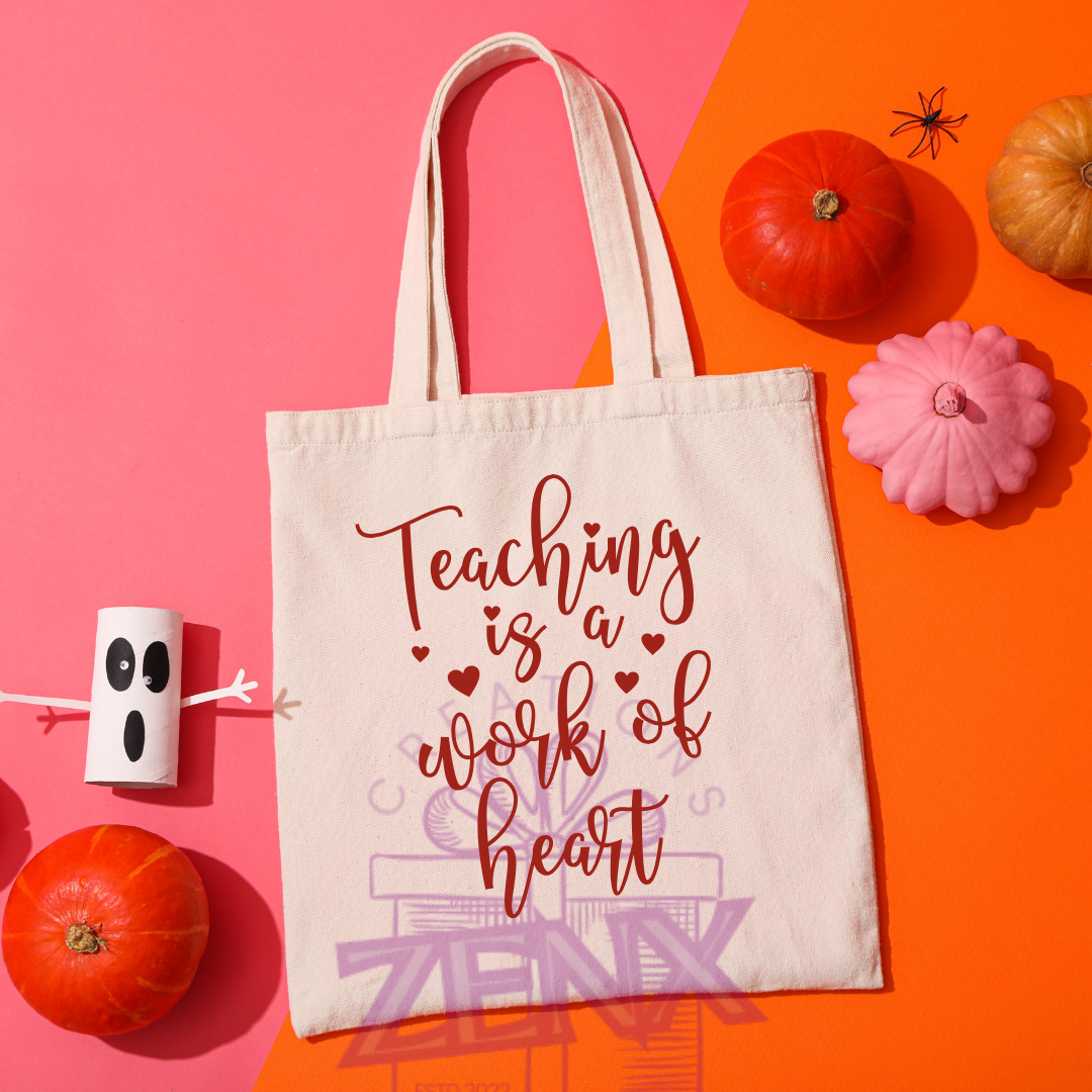 Personalised Teacher Tote Bag – End of Year Gift
