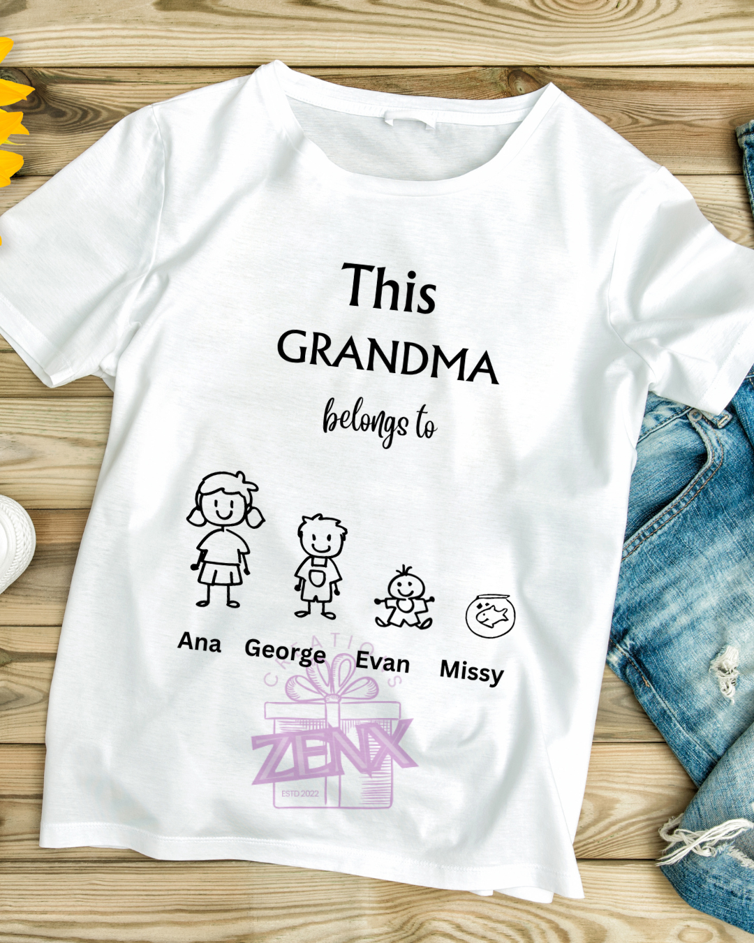 Personalized Mother’s Day T-Shirts – A Unique & Heartfelt Gift! 💖👕