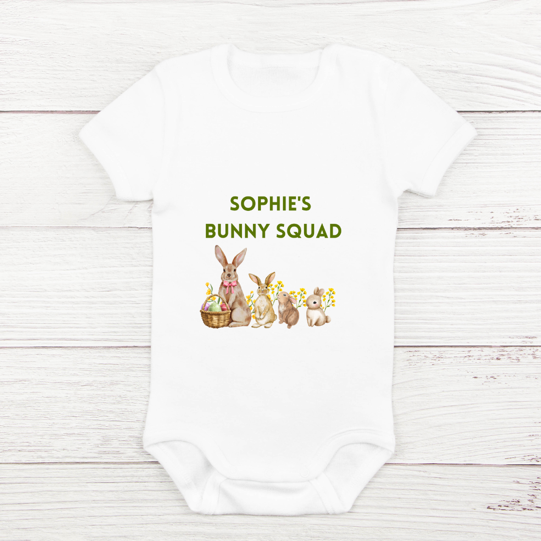 Personalized Easter Onesies – Cute, Custom & Comfy! 🐰🌸
