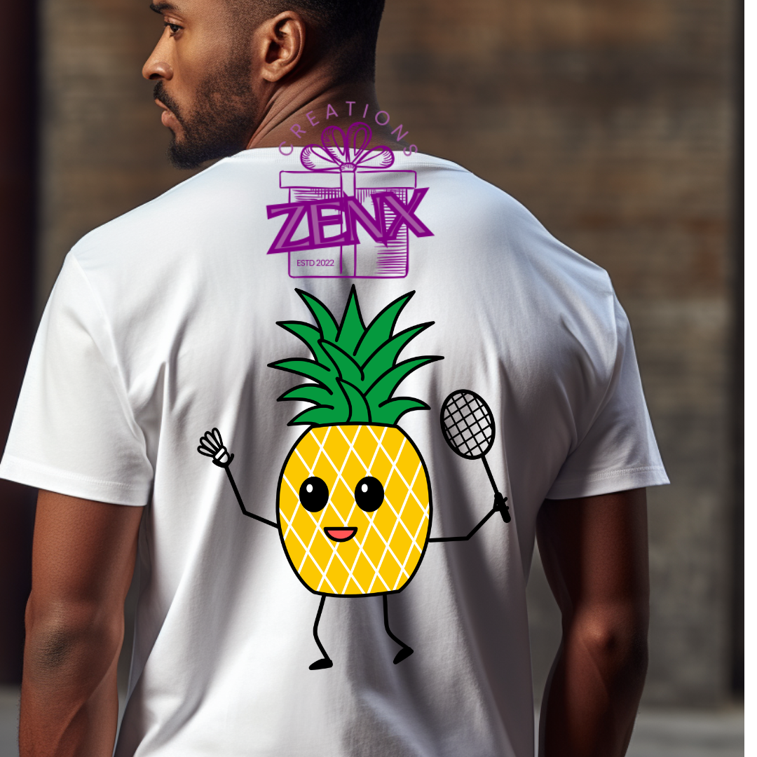 Custom DTF T-Shirt — Front & Back Print