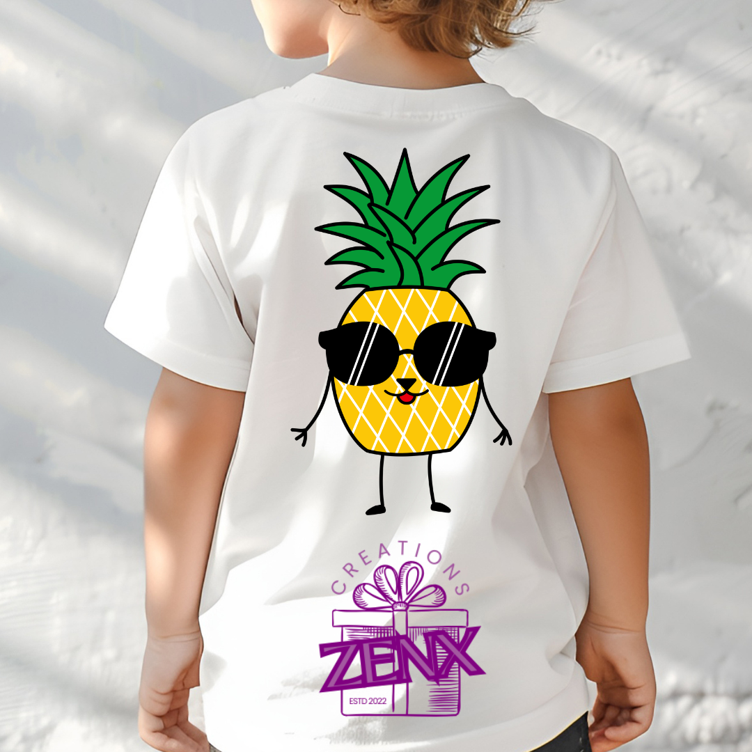 Custom DTF Kids T-Shirt — Front & Back Print