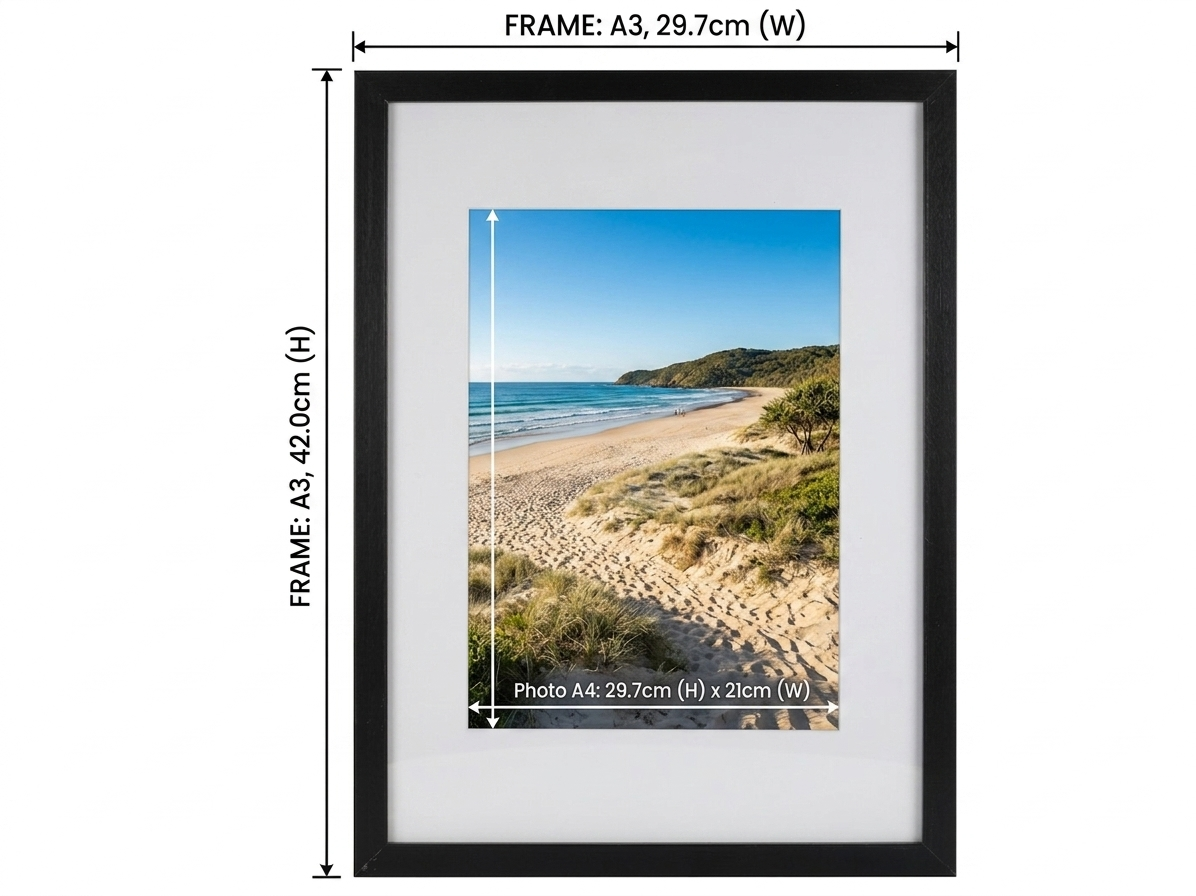 ZenX A3 photo frame